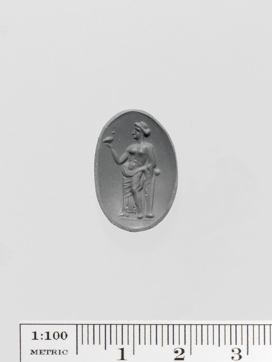 Carnelian oval, Carnelian, Greek