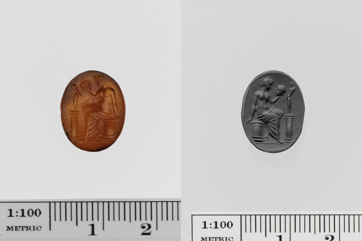 Carnelian ring stone, Carnelian, Roman