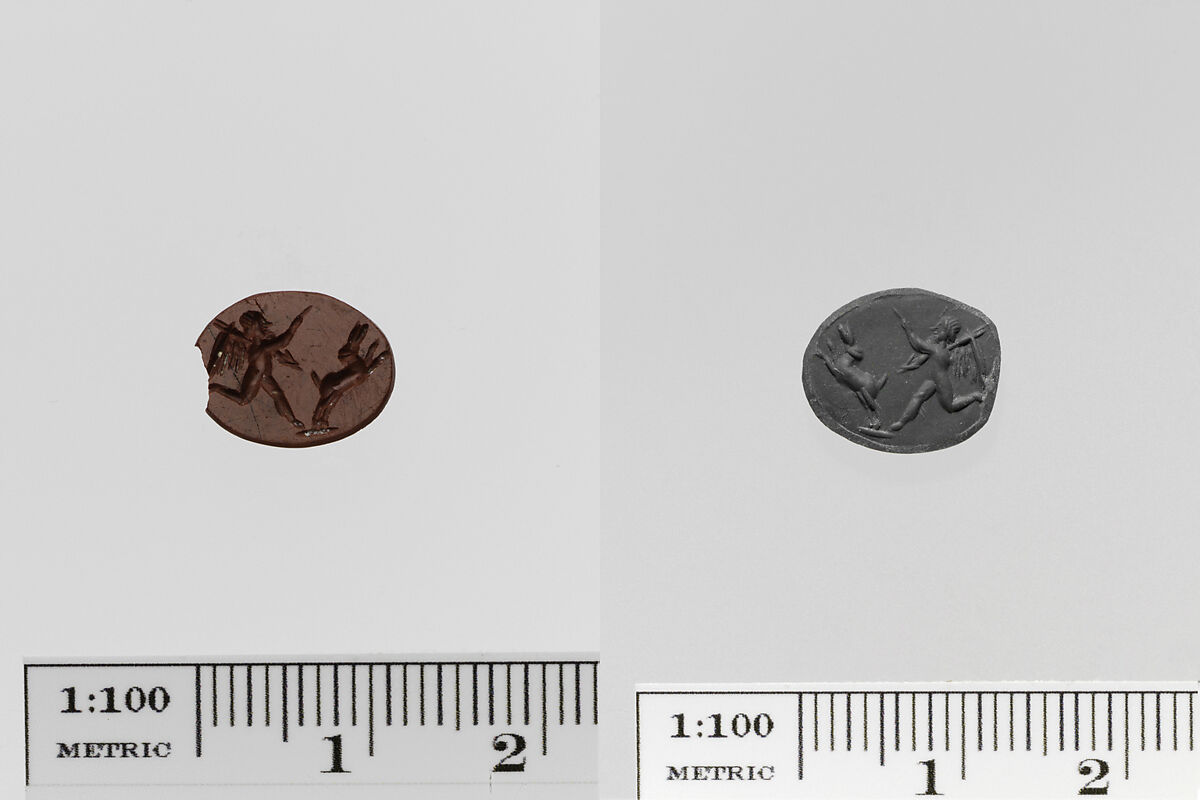 Red jasper ring stone, Jasper, red, Roman