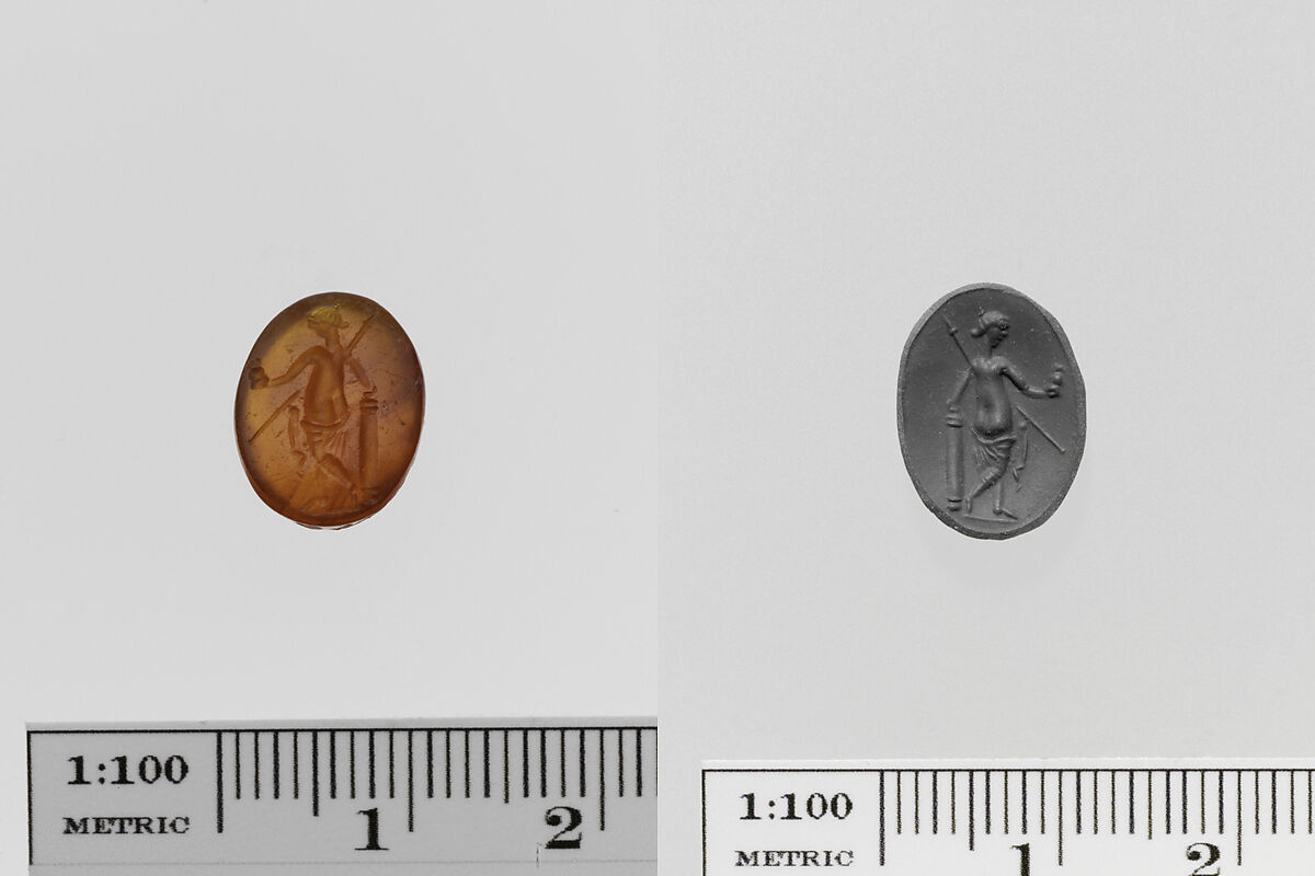 Carnelian ring stone, Carnelian, Roman