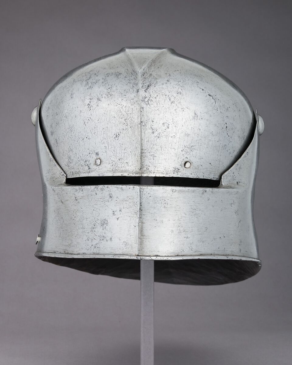 Sallet, Steel, leather, German, Nuremberg