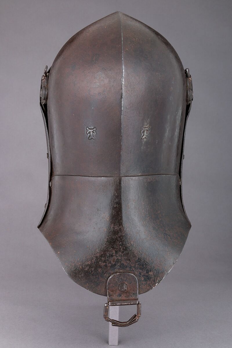 Tournament Helm, Steel, possibly Italian or French