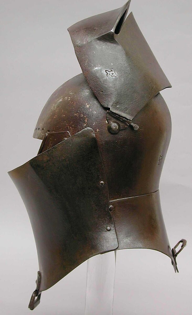 Tournament Helm, Steel, possibly Italian or French