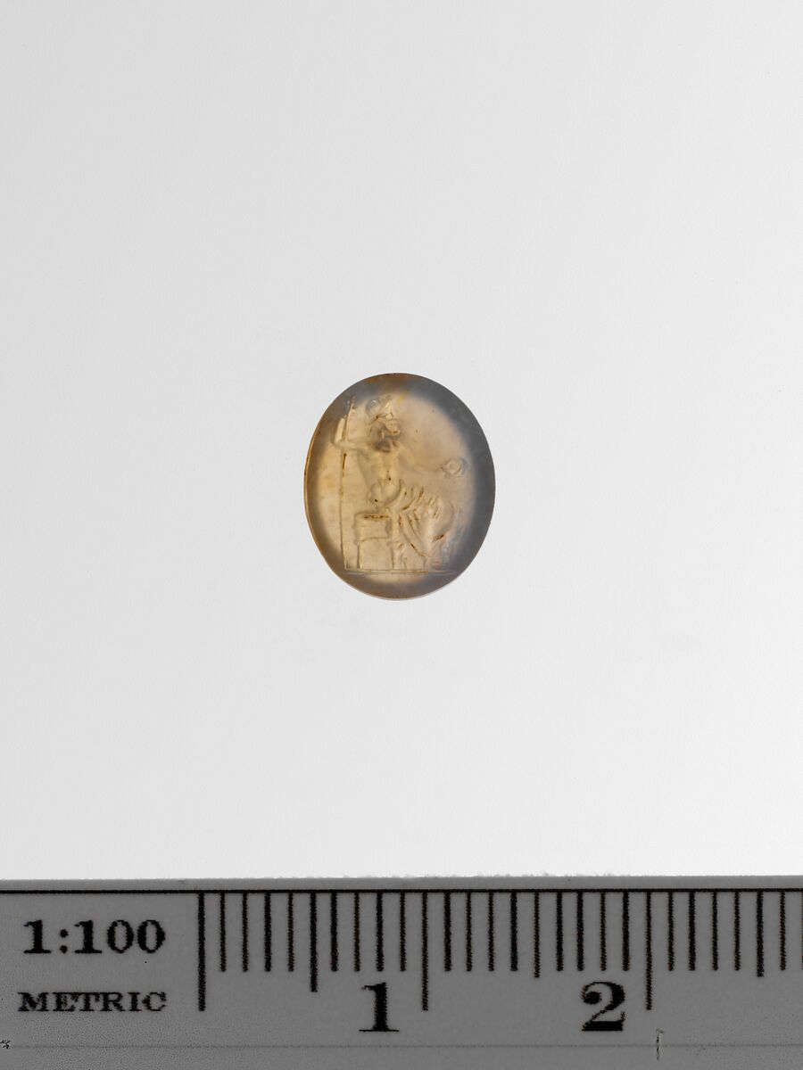 Chalcedony ring stone, Chalcedony, Roman 