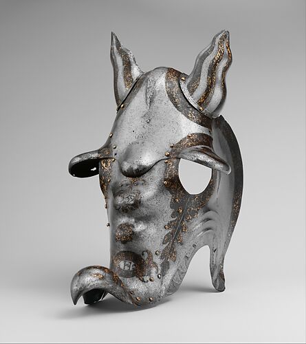 Shaffron (Horse's Head Defense) of Henry II of France, When Dauphin