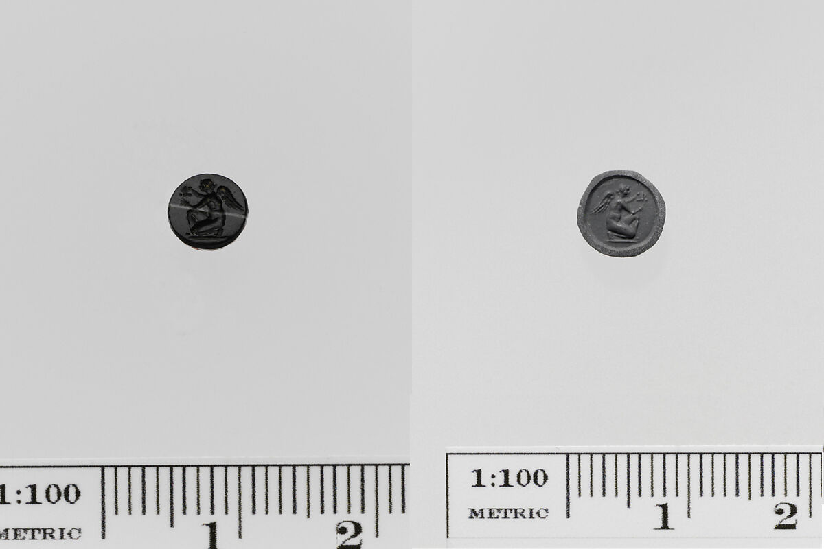 Banded agate ring stone, Agate, banded, Roman