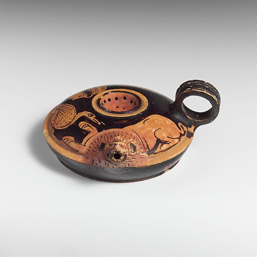 Terracotta strainer