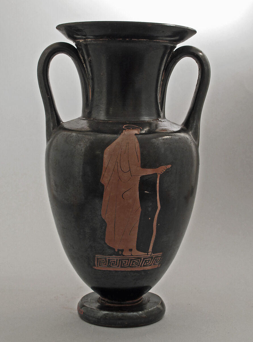 Neck-amphora, Attributed to the Richmond Painter, Terracotta, Greek, Attic