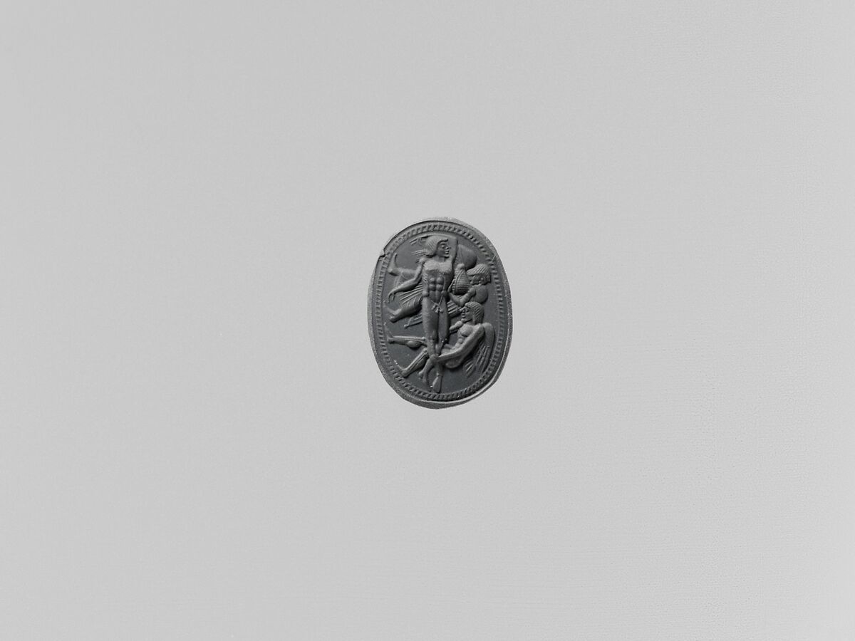 Carnelian scarab, Carnelian, Etruscan