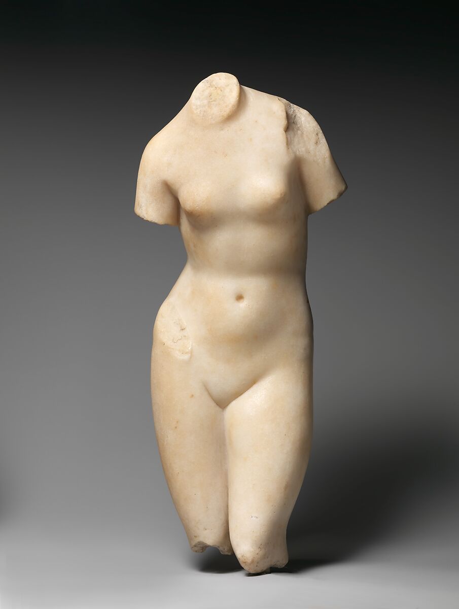 Marble statuette of Aphrodite, Marble, Roman 