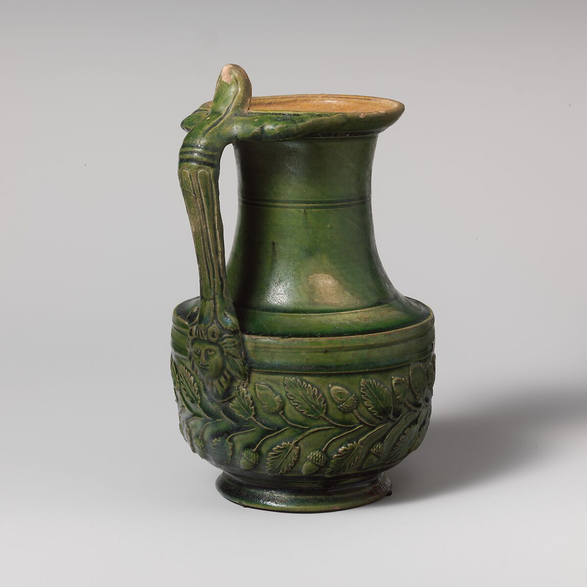 Terracotta jug, Terracotta, Roman, Asia Minor, Tarsus 