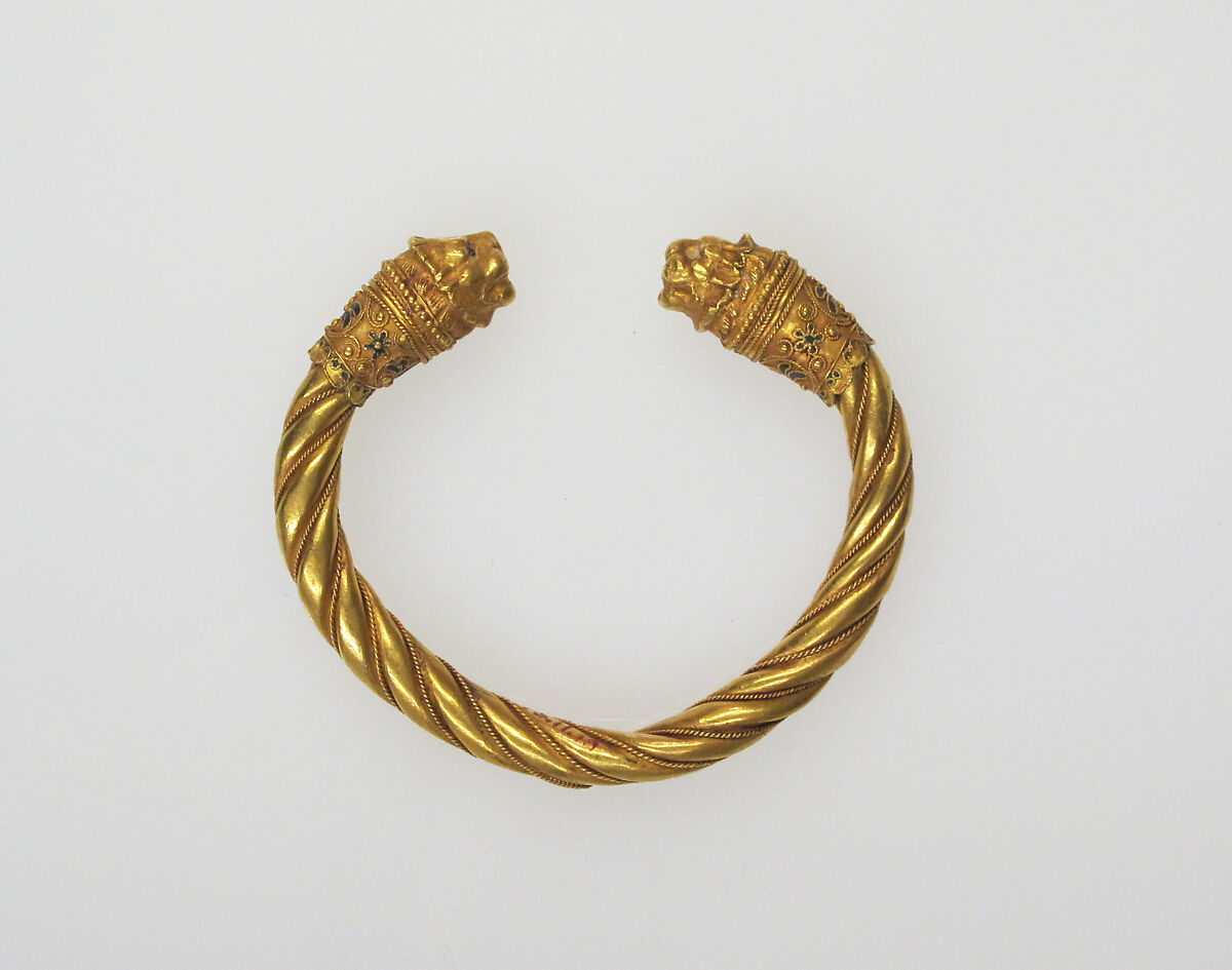 Bracelet Greek Late Classical The Metropolitan Museum Of Art 1162