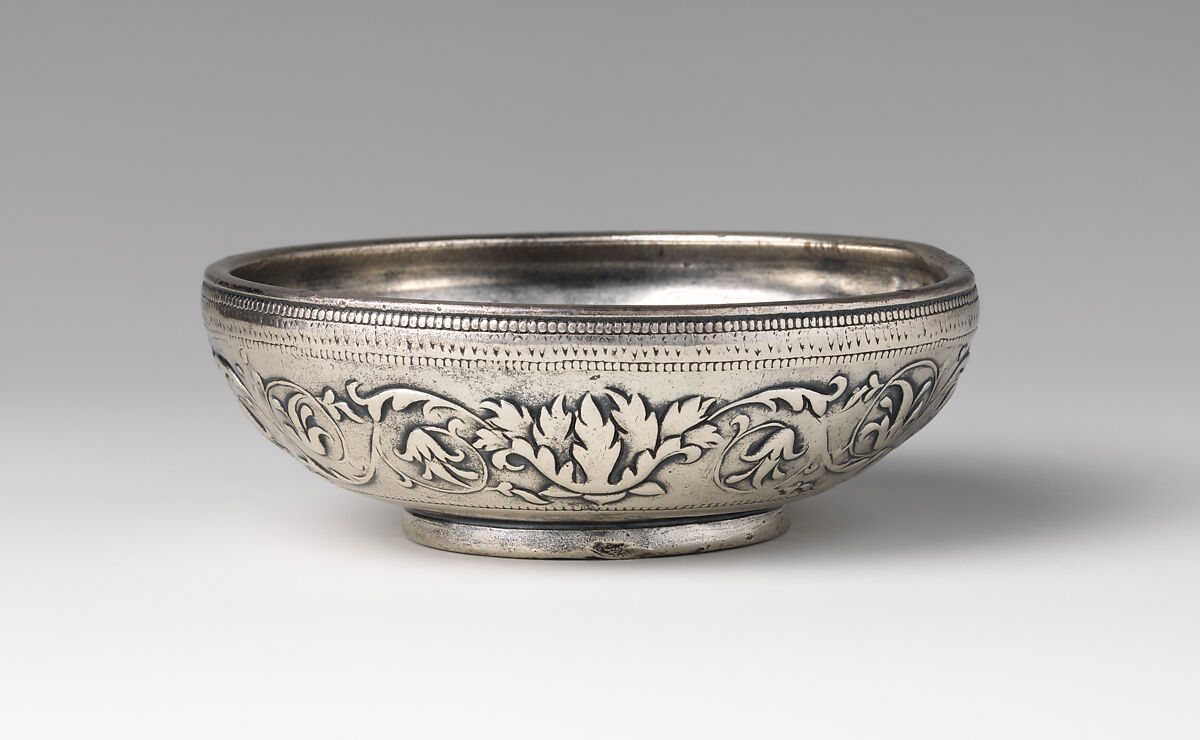 Silver bowl, Silver, Roman 