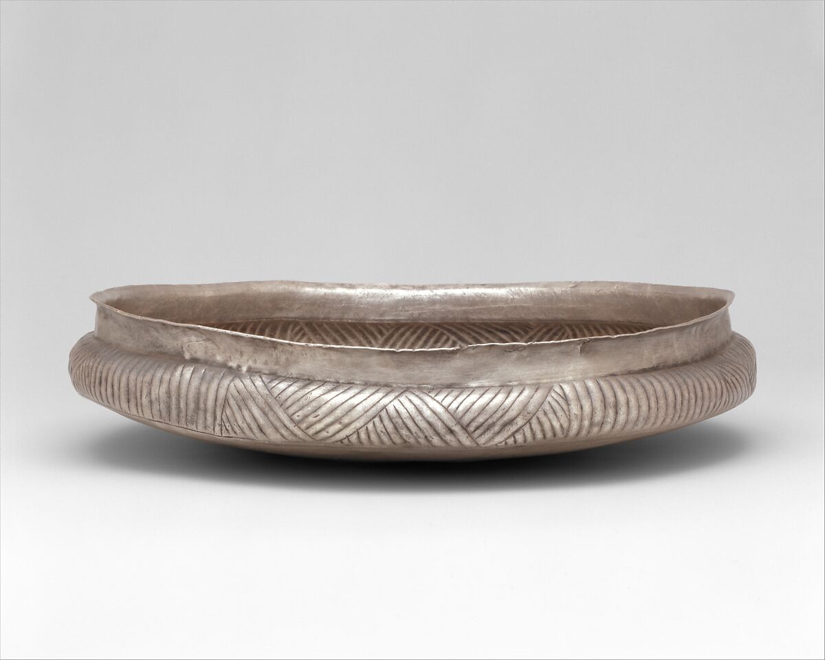 Silver bowl, Silver, Cycladic