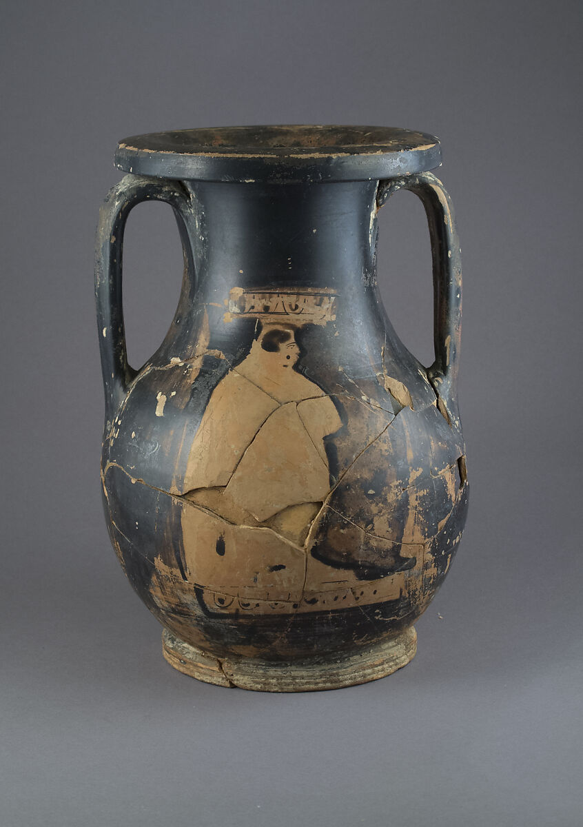 Pelike, Terracotta, Greek, Attic