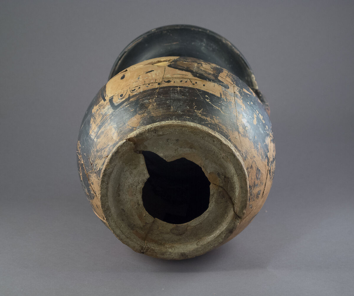 Pelike, Terracotta, Greek, Attic