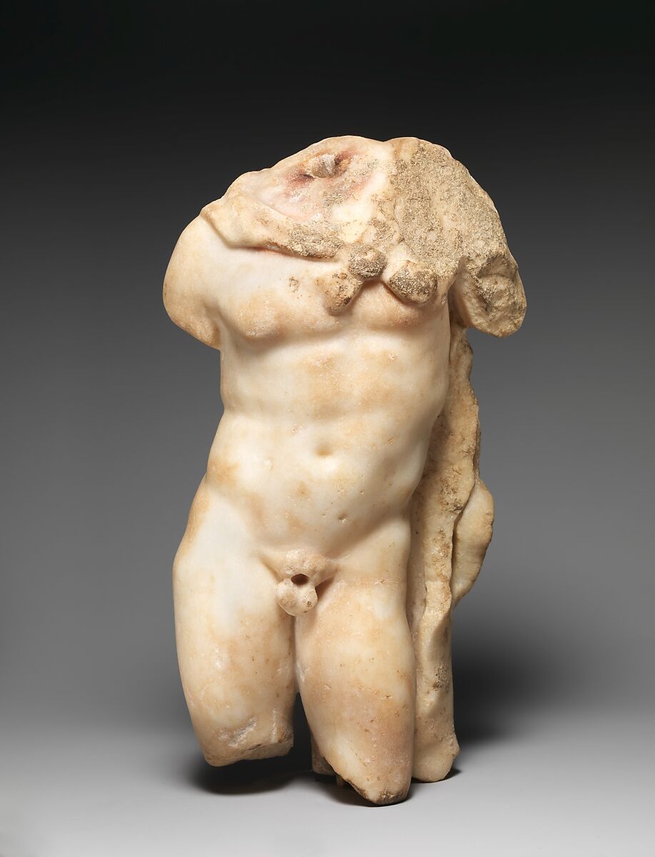 Marble statue of Herakles, Marble, Roman 