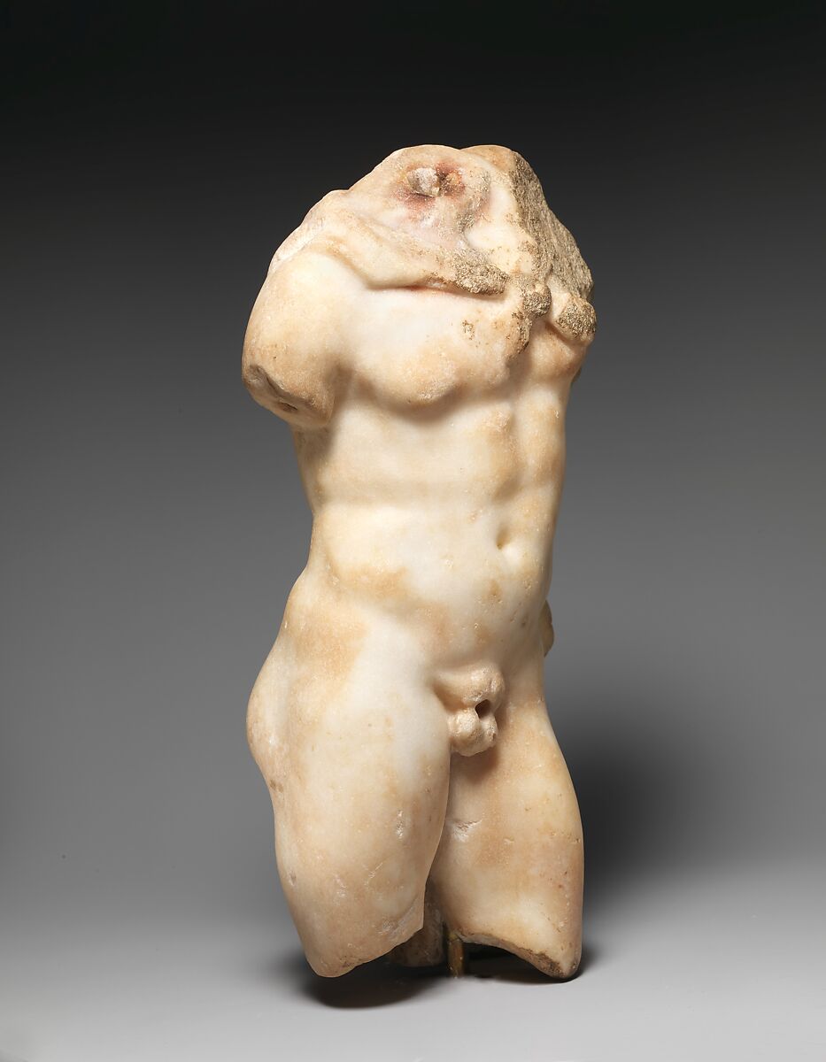 Marble statue of Herakles, Marble, Roman