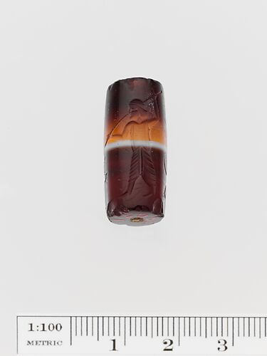 Banded agate cylinder seal