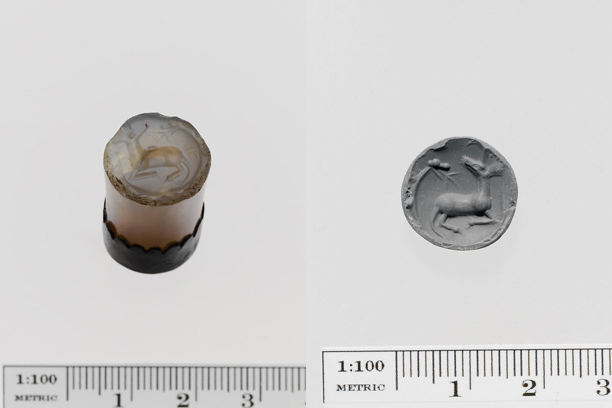 Chalcedony cone, Chalcedony, smoky, silver, Greek, Ionian