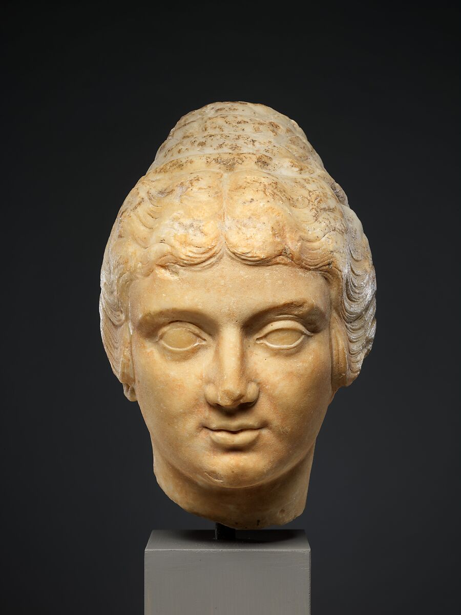 Marble Head Of A Woman | Roman | Early Antonine | The Metropolitan ...