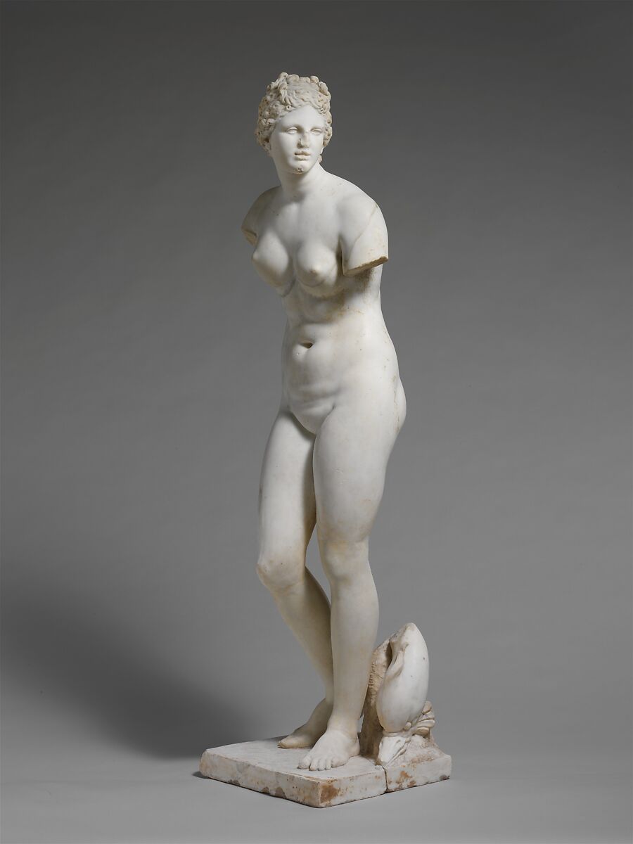 Marble statue of Aphrodite, Marble, Roman