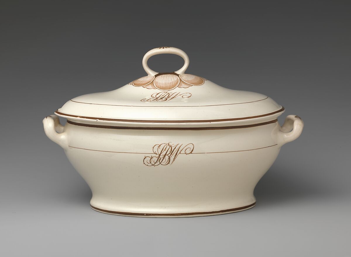 Covered Tureen, Earthenware, British