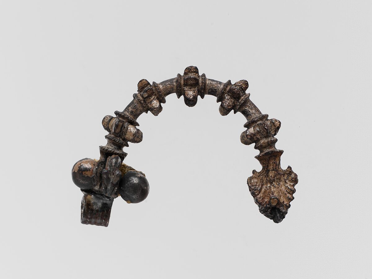 Silver fibula (fibula), Silver, Greek