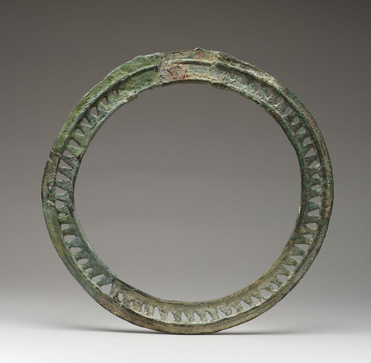 Bronze ring handle, Bronze, Greek