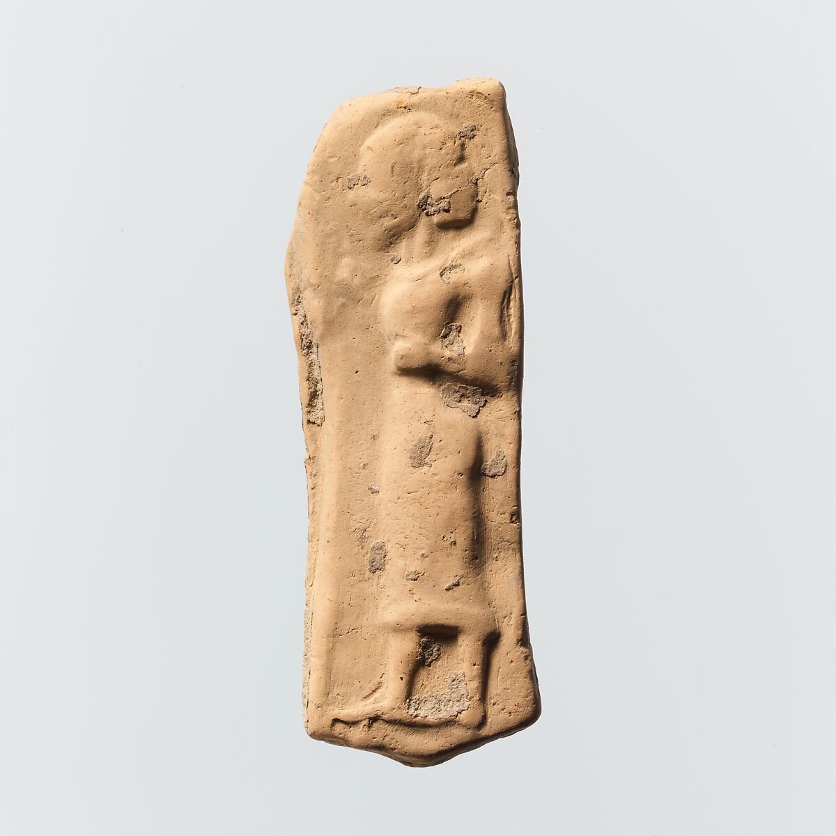 Terracotta plaque, Terracotta, Greek, Cretan 