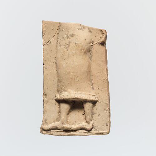 Fragment of a terracotta plaque