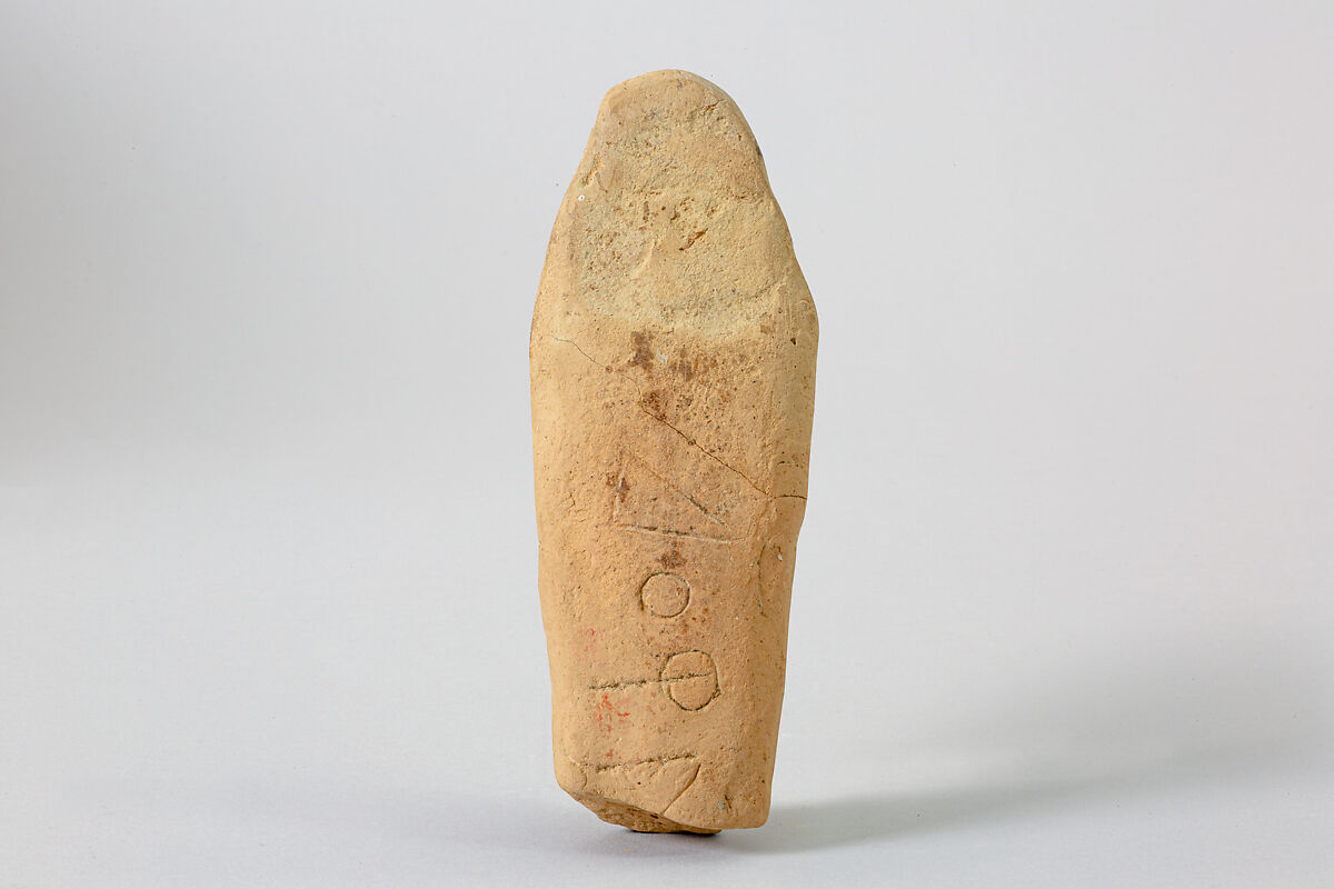 Terracotta statuette of a nude woman, Terracotta, Greek, Cretan