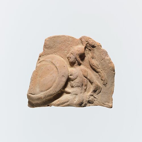 Fragment of a terracotta plaque