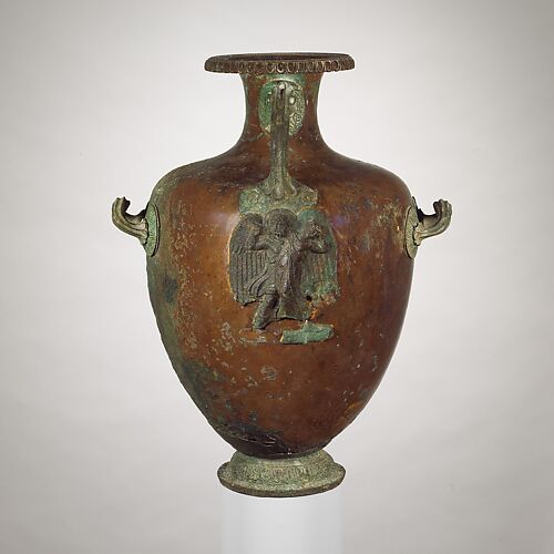 Bronze hydria (water jar)