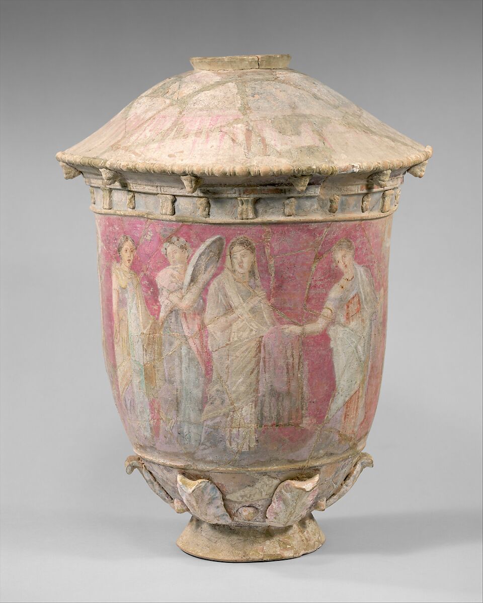 Terracotta Vase Greek Sicilian Centuripe Hellenistic The Met