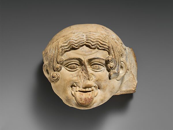 Terracotta antefix (roof tile)