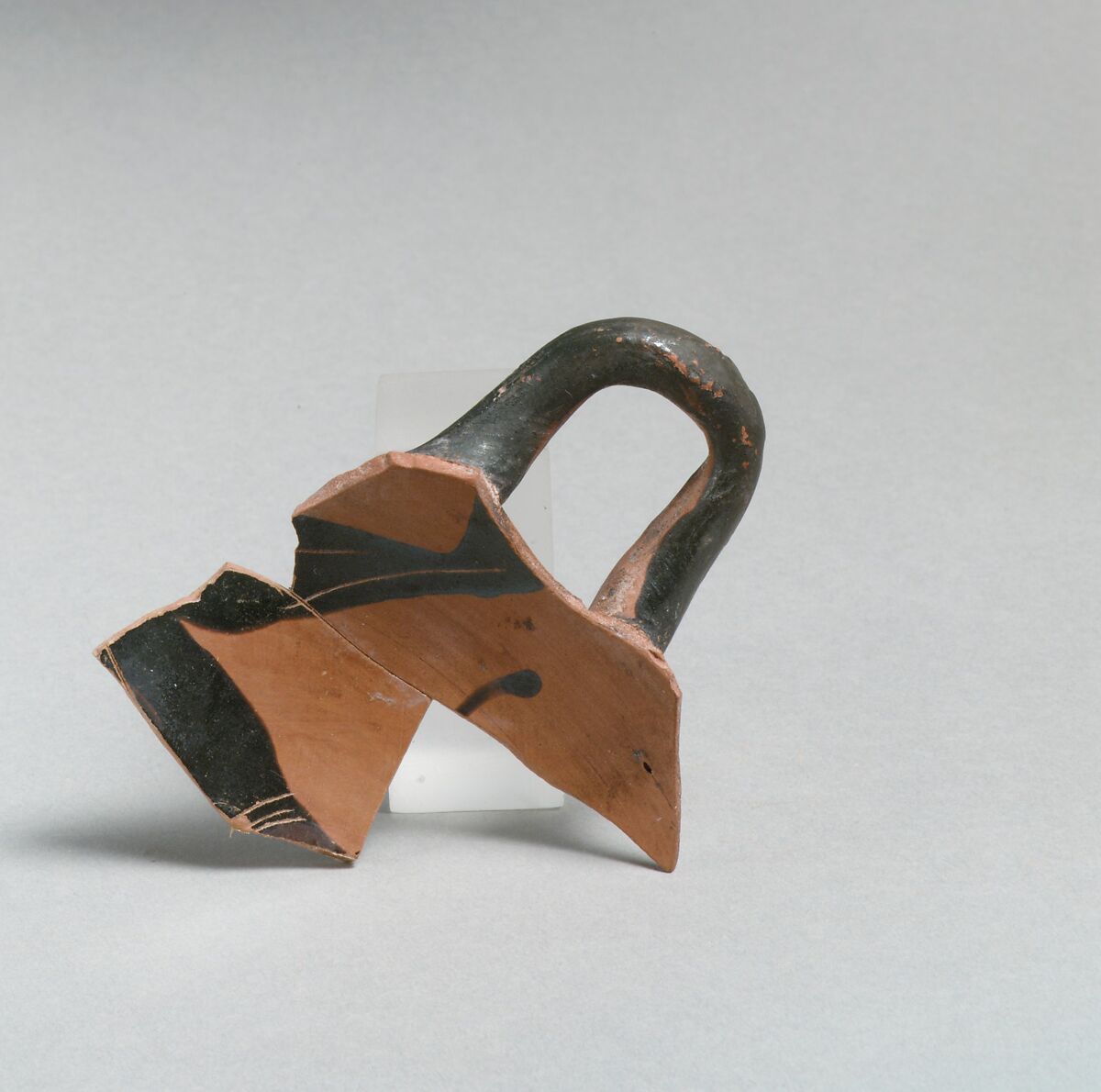 Kylix Fragment, Attributed to the Segment Class, Terracotta, Greek, Attic