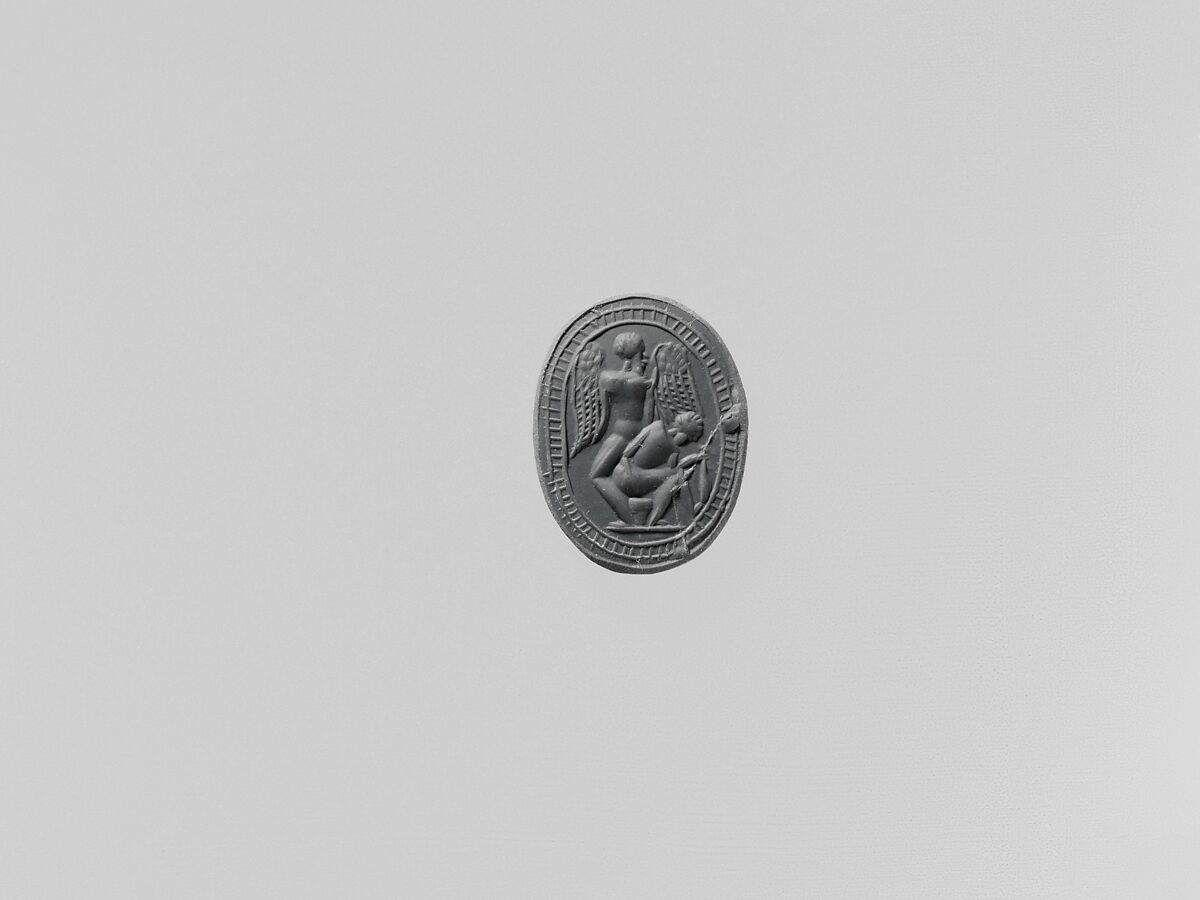 Sard scarab, Sard, Etruscan