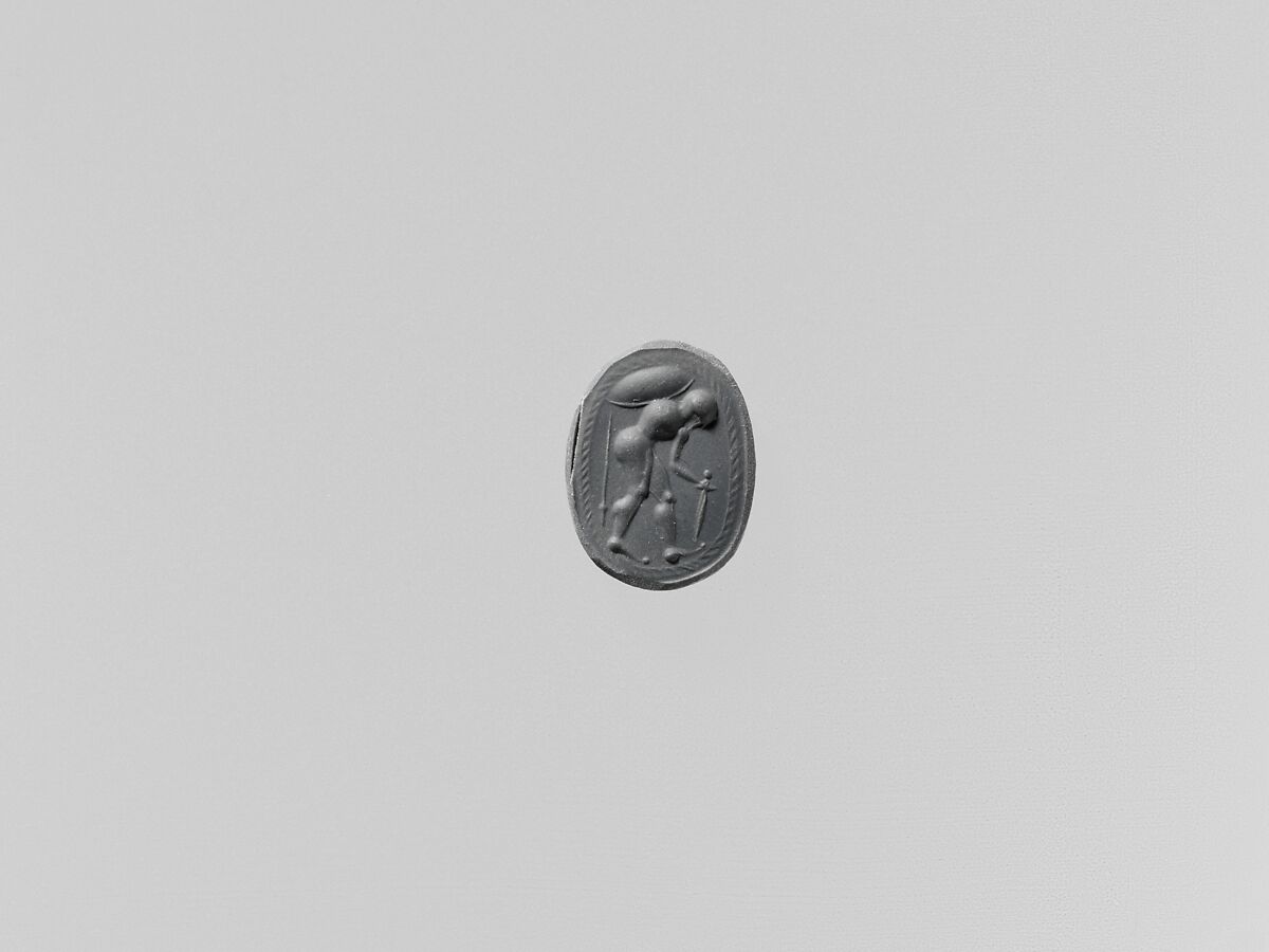 Carnelian scarab, Carnelian, Etruscan