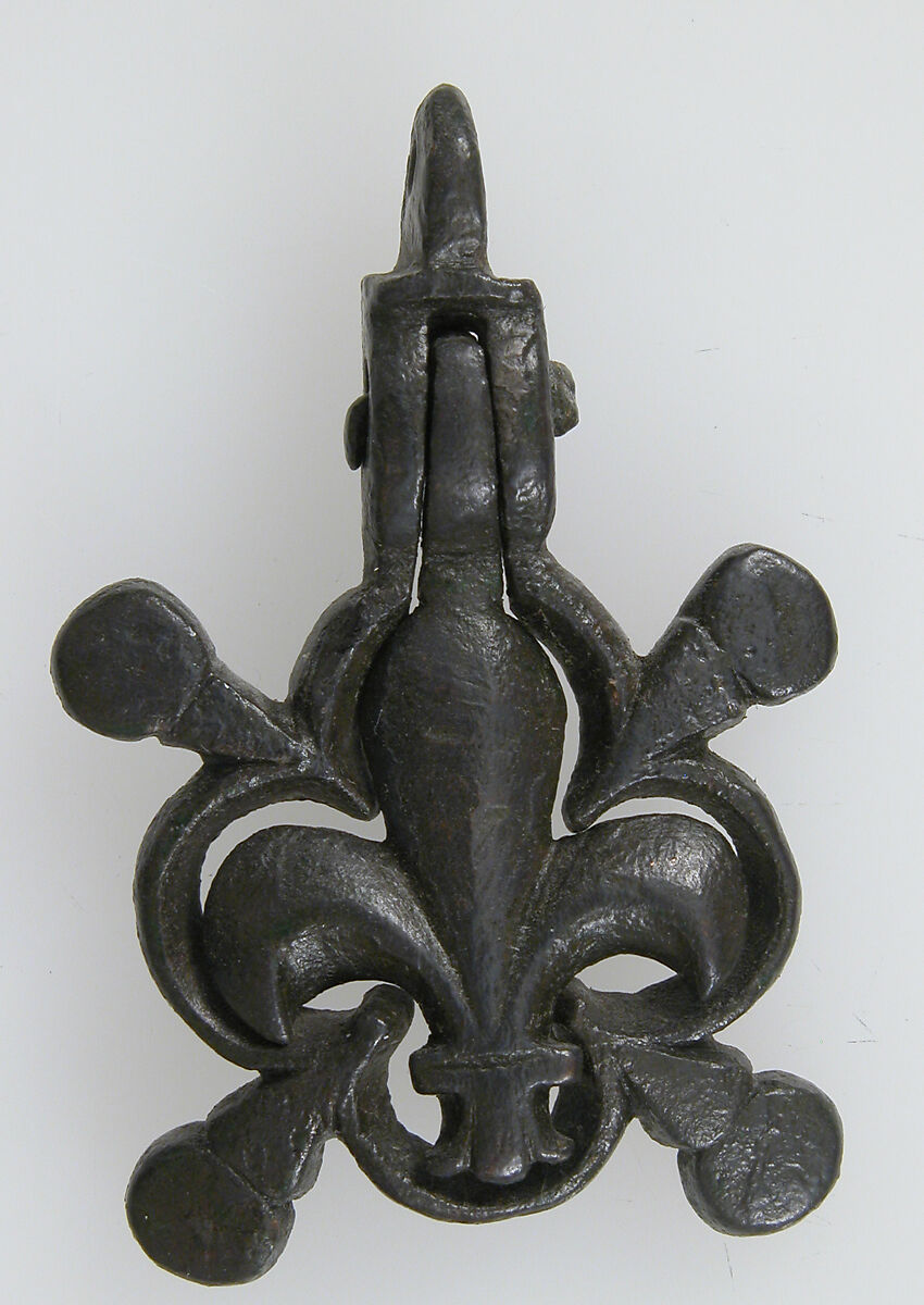 Harness Pendant, Copper alloy, possibly French 