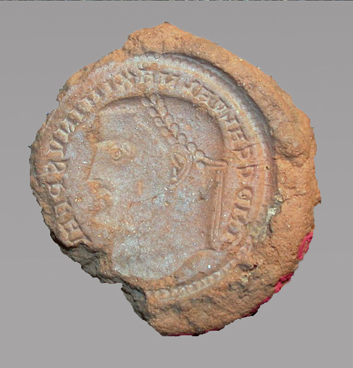 Terracotta coin molds, Terracotta, Roman