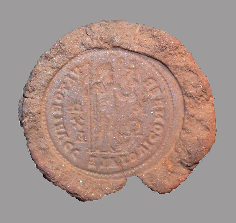 Terracotta coin molds, Terracotta, Roman