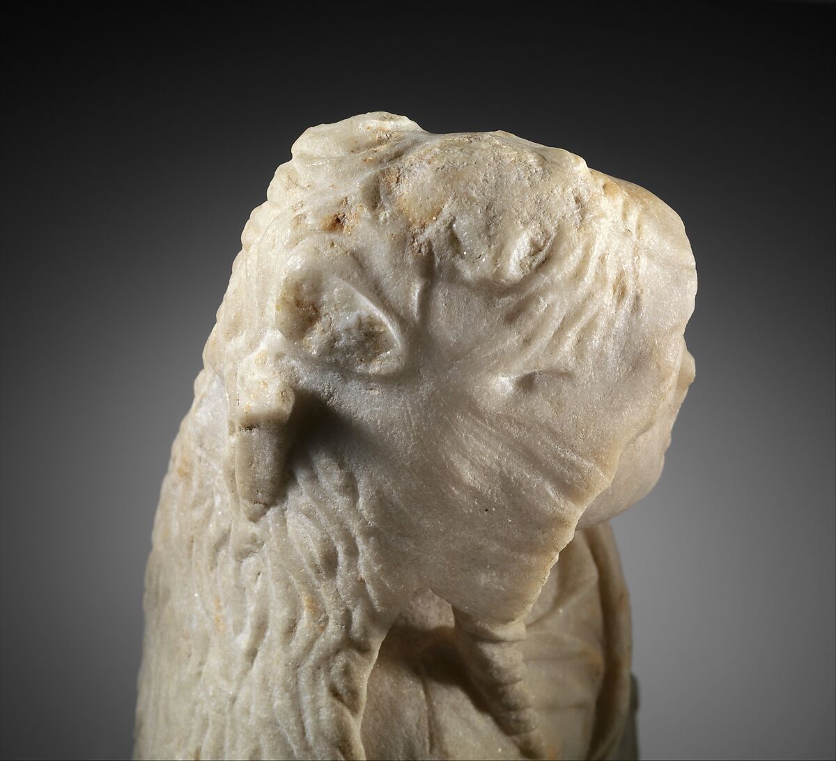 Marble statuette of Dionysos, Marble, Greek