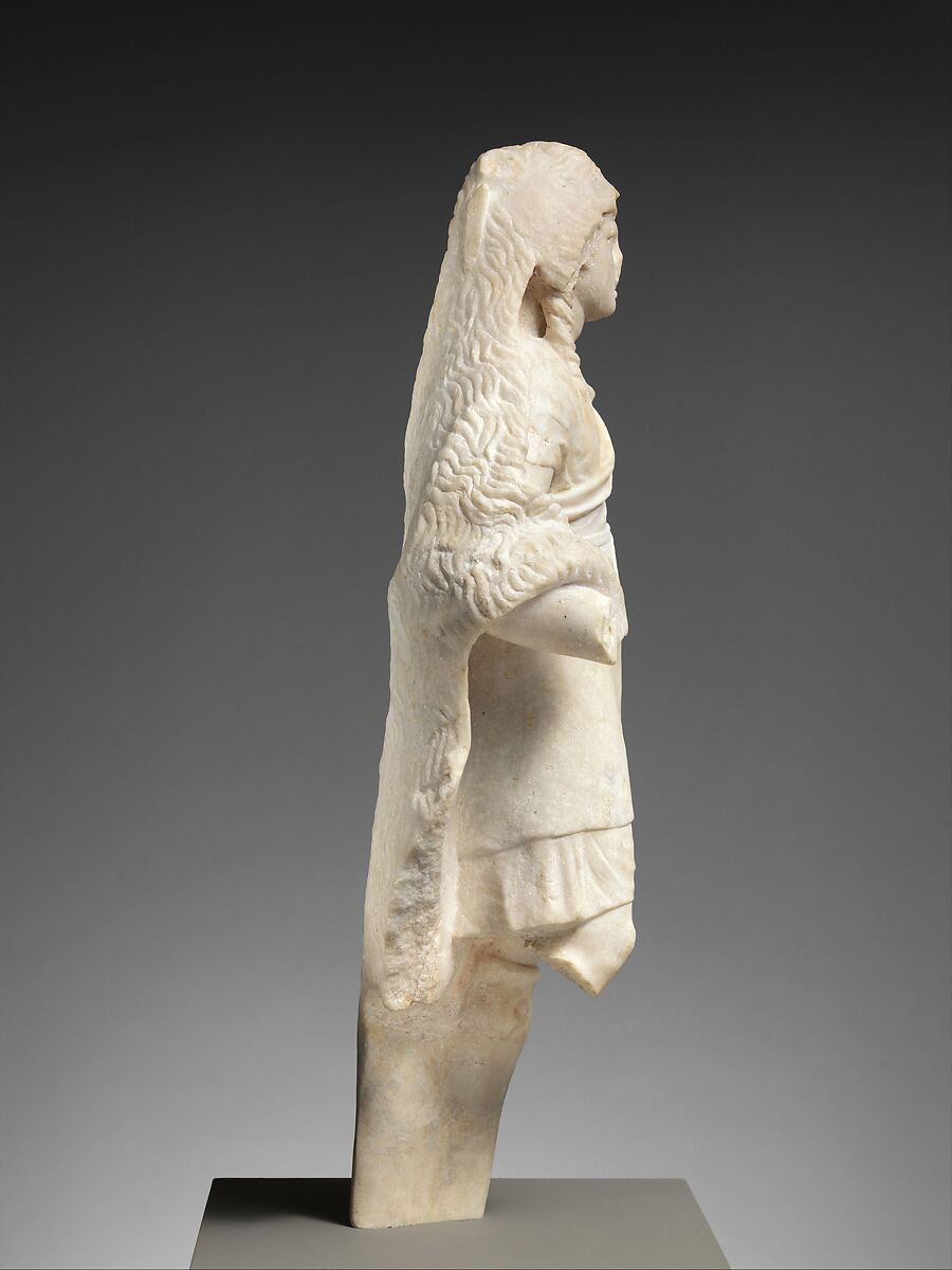 Marble statuette of Dionysos, Marble, Greek