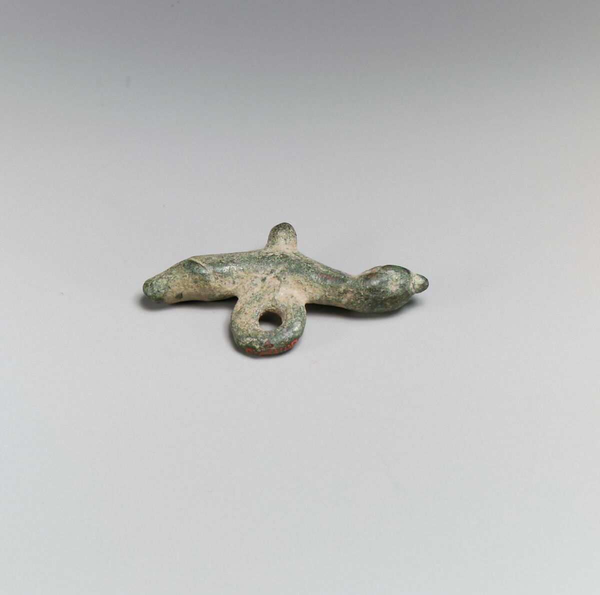 Bronze phallic amulet, Bronze, Roman 