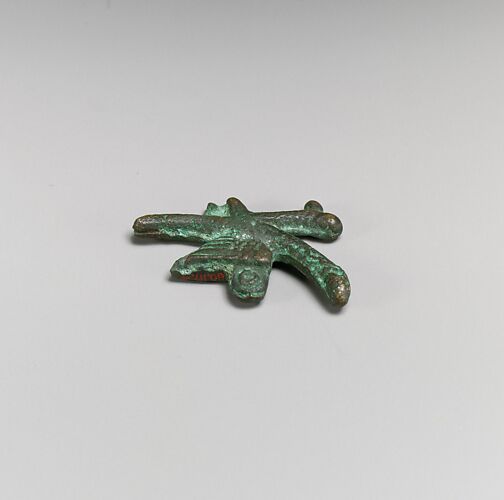 Bronze phallic amulet