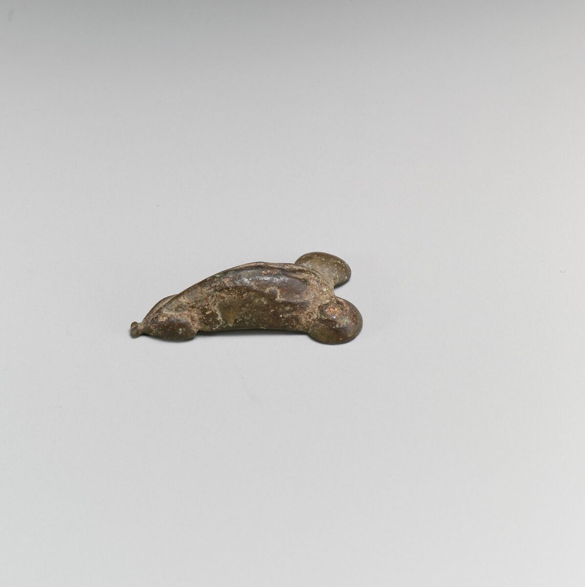 Bronze phallic ornament, Bronze, Roman 