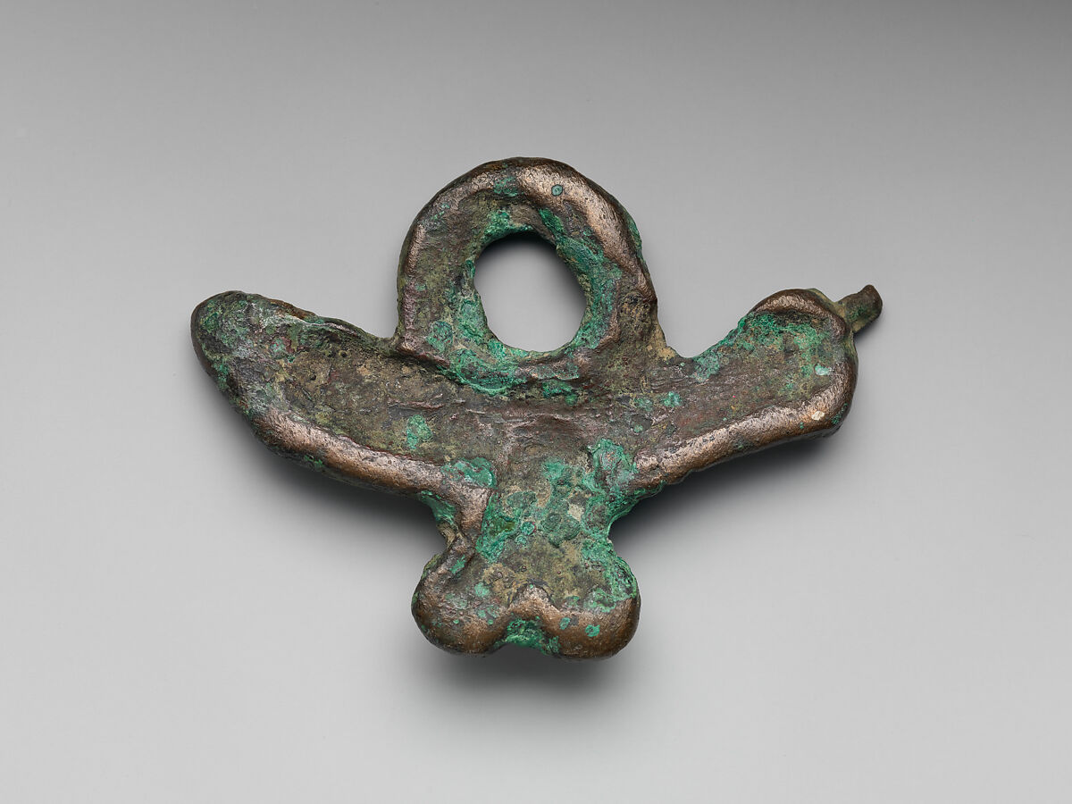 Bronze phallic amulet, Bronze, Roman