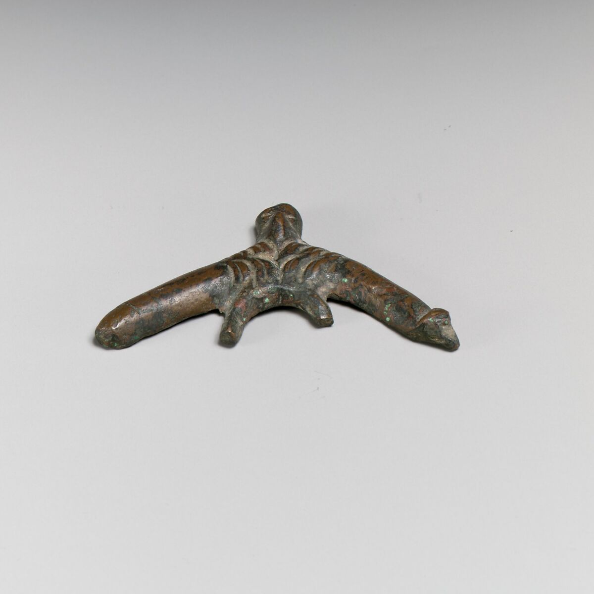 Bronze phallic amulet, Bronze, Roman 