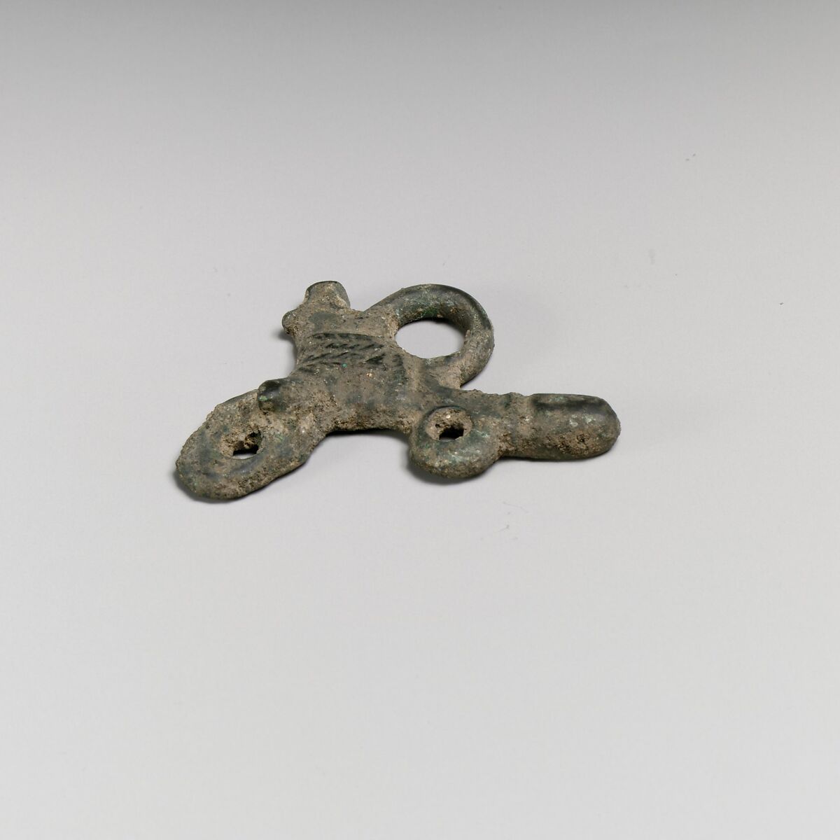 Bronze phallic ornament, Bronze, Roman 